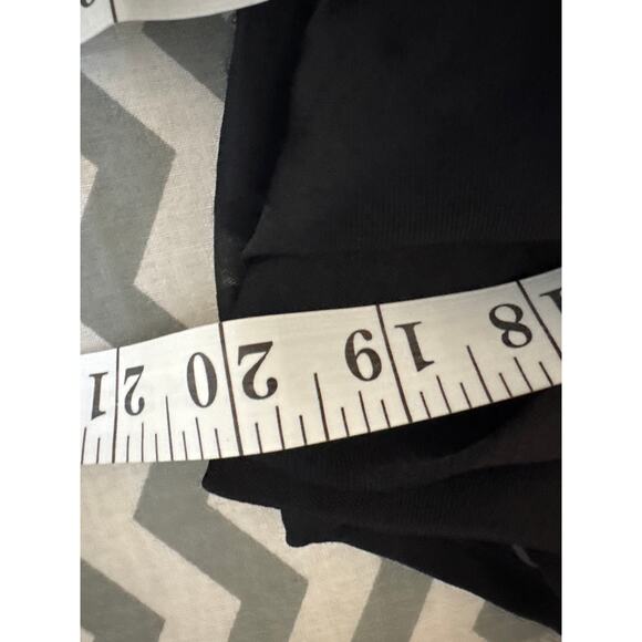 Osos Design Black Long Dress Women’s Size 10 – Draped Neckline - Picture 5 of 6